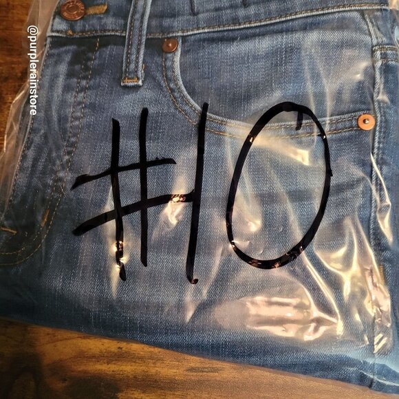 Madewell Jeans 30 Skinny 9" High Rise Creston Wash J4624 Tummy Control Stretch - Picture 13 of 13